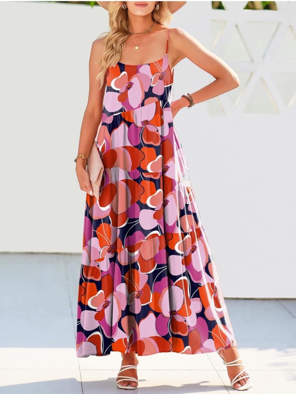 ANRABESS Women Sleeveless Sundress